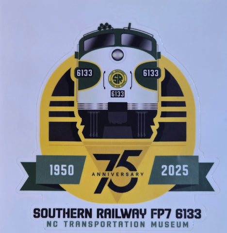 Southern Railway FP7 6133 Anniversary Decal