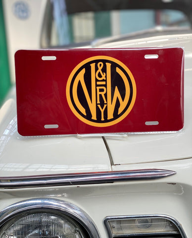 Norfolk & Western License Plate