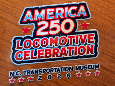 America 250 Locomotive Celebration Decal