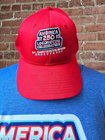 America 250 Locomotive Celebration Hat