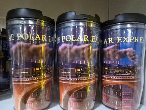 THE POLAR EXPRESS™ TRAIN ON A BRIDGE TUMBLER