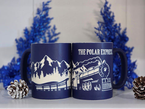 THE POLAR EXPRESS™ Slim Etched Mug