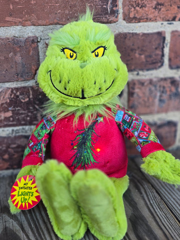 Aurora® Ugly Sweater Light-Up Grinch
