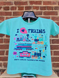 Kids I Love Trains T-Shirt