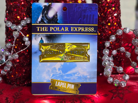 The Polar Express™ Golden Ticket Lapel Pin