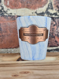 Stone Marbled Shot glass