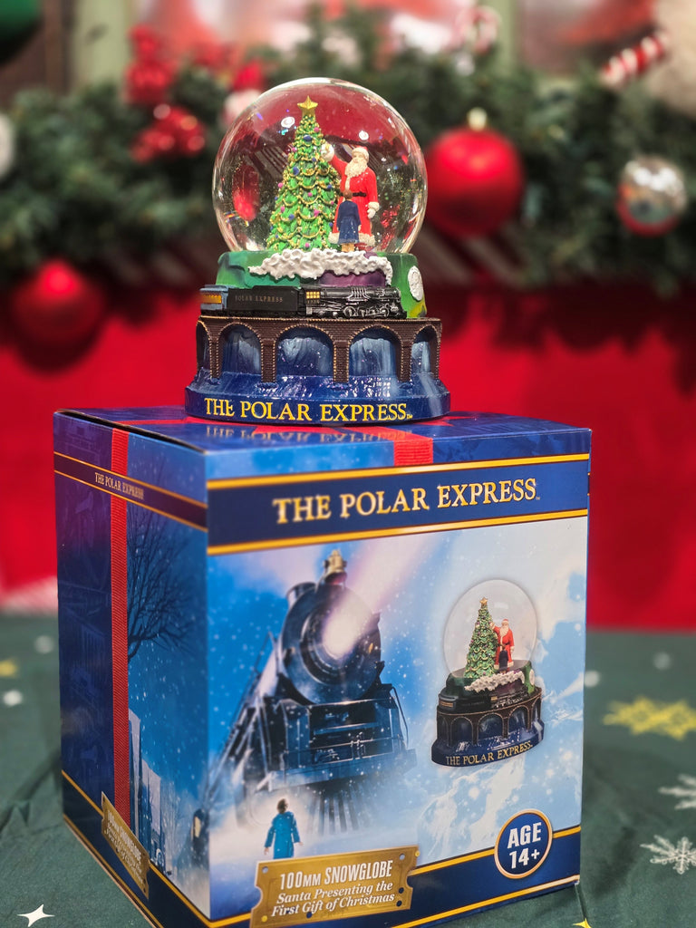 THE POLAR EXPRESS™ Santa First Gift Of Christmas Snowglobe
