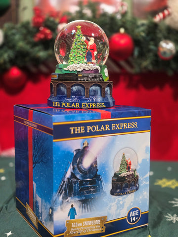 THE POLAR EXPRESS™ Santa First Gift Of Christmas Snowglobe