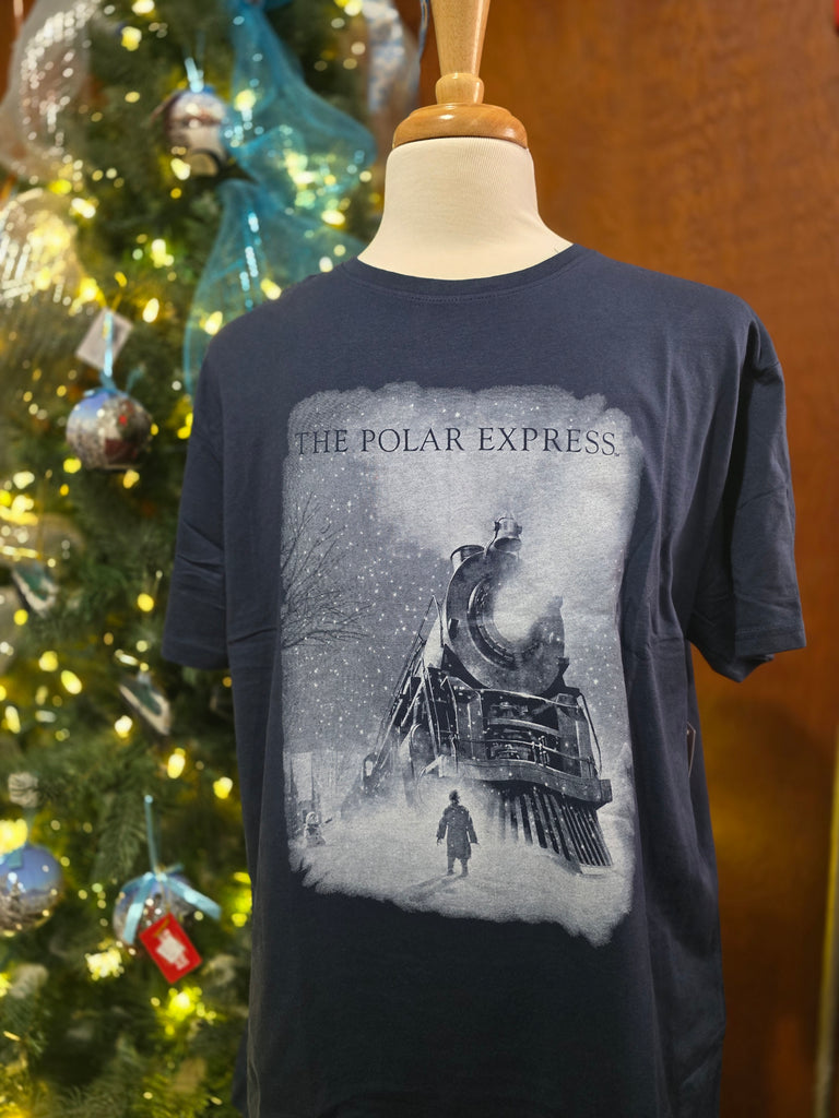 THE POLAR EXPRESS™  Train & Boy  Adult Tee