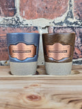 Stoneware Sand Bottom Shot Glass