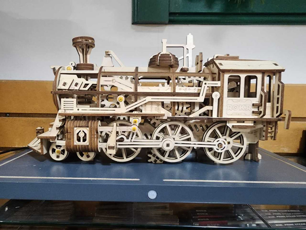 locomotive gear ROKR Mechanical Gears Locomotive – N.C. Transportation Museum Gift Station