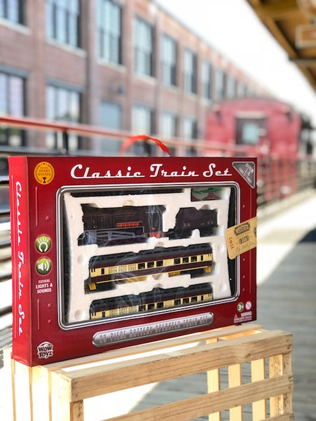 20-Pc Battery Operated Toy Train Set – N.C. Transportation Museum Gift ...