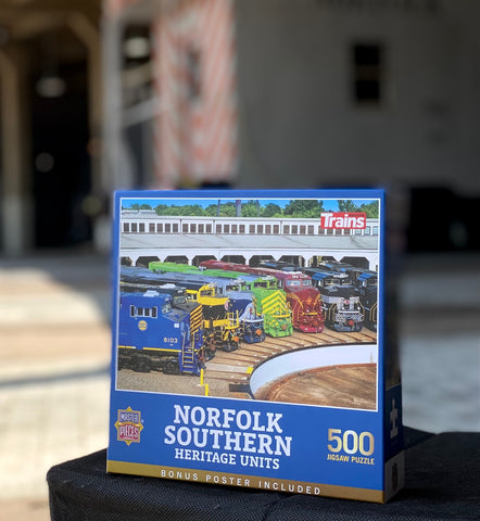 Norfolk Southern Heritage Units Puzzle