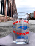 North Carolina Transportation Museum Drinking Glass